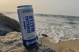 CEHub Sparkling Water can